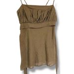 Charlotte Russe Y2K S Babydoll Tie Embroidered Peasant Fairy Cami Tank Top VTG Photo 1