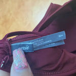 Aerie  Burgundy Bikini Top Photo 2