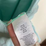 The Bikini Lab The Bikini Lab Aqua Blue High Leg Tie One Piece Swimsuit Photo 7