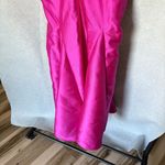Badgley Mischka Belle Magenta Pink Maxi Skirt Front Ruched Detail Size 2 NWT Photo 3