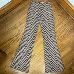 Urban Outfitters | UO Bryn Pull On Flare Brown Motif Y2K Pants Size S Photo 8