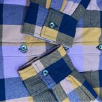 Natural Reflections NWT  M button down Flannel long sleeve Shirt shacket Sherpa Photo 8