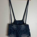 Lovesick Y2K Denim Suspender overall Shorts size 3 festival cute concert Blue Photo 5