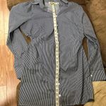 Liberty Love Blue and White Striped Tunic Dress with cutouts Photo 6