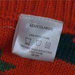 Ugly Christmas Sweater Ellen Degeneres Reindeer Pullover Women's L Red Green New Photo 9