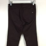 Rag and Bone Wine Black Pop Legging Lamb Leather Panel Skinny Jeans Size 25 Photo 12