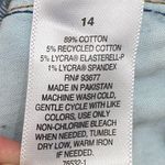 a.n.a . High Rise Cropped Flare Jeans in Medium Cosmic Blue Size 14 NWT Photo 12