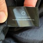 Club Monaco Black Satin Ruffled Tie Waist Mini Skirt Size 6 Photo 8