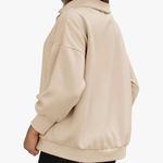 Zeagoo  size large sweatshirt quarter zip, stand-up collar Photo 5