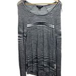 Rock & Republic VINTAGE Marled Open-Work Sweater in Grey Size XL Photo 2