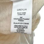 Greylin  Womens Long Sleeve Oversize Shirt Dress‎ Size Medium Tiered Striped Photo 4