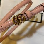 Gucci  GG Mousse Top Patent Leather Belt size 95 Photo 1