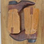 Justin Boots Vintage Ladies' Justin Lizard Quarters Cowgirl Western Boots L 4501 Size 5.5B Photo 11