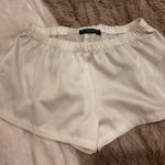 Brandy Melville  silk white shorts Photo 0