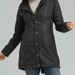 prAna Diva Black quilted jacket with Sherpa lining size small Photo 0