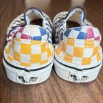Vans Rainbow Checkerboard Slip On Shoes Men’s 5 Women’s 6.5 Photo 3