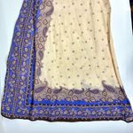 Zimmermann  Maxine Wide Leg Cropped Pants Ramie Purple Paisley 10 US 4 AU NWT Photo 14