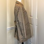 CAbi Houndstooth Sherlock Jacket w Tie Waste Belt Sz Large NWT Photo 3