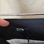 Jil Sander NWF  navy and black geometric mini lined skirt Photo 4