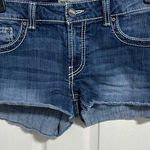 BKE Blue Jean Shorts with Distressed Hem Photo 0