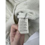 FRNCH Paris Ruffle Sweater Women Medium Ivory Coquette Preppy Whimsical Feminine Photo 3