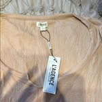 L'Agence  Women's Tan ribbed Top medium nwt Photo 4