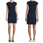 Theory  Onine Oxford Knit Day Dress in Navy size‎ 10 Photo 1