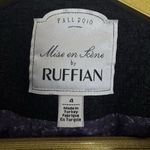 Anthropologie Ruffled Boucle Jacket Size 4 Coquette Romance Whimsigoth Vamp Y2K Photo 5