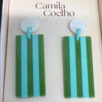 Camila Coelho  | Striped Earrings Photo 2