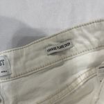 William Rast Sz 30 White High Rise Flare Crop Denim Jeans Photo 8