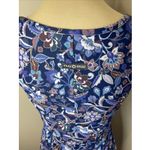 Nuu Muu The Scoop Athletic Activewear Dress‎ In Blue Floral XS Photo 7