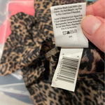 Source Unknown Cute silky sheer leopard print maxi duster tie front cover up robe whimsigoth Photo 4