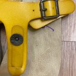 Malibu Yellow Sandals with Buckle Size 7.5 Photo 4