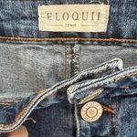 Eloquii  Button Front Barrel Leg Jeans Size 22 Photo 6