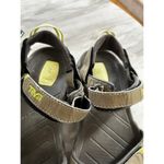 Teva  Numa Olive Green & Lime Adjustable Strap Hiking Water Sandal Photo 4