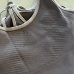 Phat Buddha Light Purple Gray Double Sports Bra Sz XS Photo 1