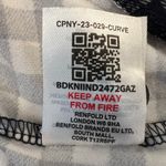 Chelsea Peers Black White Check Sleepwear Button Up Short Sleeve Top Size 20 Photo 9