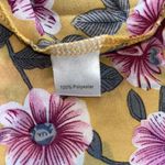 Grace + Emma Women's Kimono Floral Print Mustard S/M Yellow Size M Photo 6