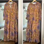 Anthropologie  Marais Printed Chiffon Maxi DressNew With Tags Photo 1