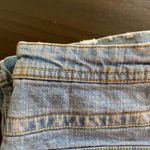 L.A. Blues Denim Skirt Stretch Pockets Light Wash Mini Skirt Embroidered Retro Photo 10