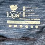 Iuga Athletic Bike Shorts with Pockets High Waist Heathered XXL Blue Photo 4