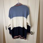 Karen Scott Vintage Sport Cardigan Nautical Themed Photo 3