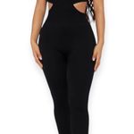 It Takes Nothing Cutout Seamless Jumpsuit Photo 0