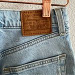 Levi's Ribcage Shorts Button Fly Distressed Fray Hem 25 Photo 3