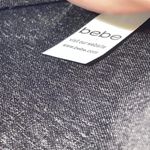 Bebe Los Angeles Women’s Capri Monogram Flap Crossbody Bag • Black & Gray • EUC Photo 16