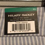 Hilary Radley NWT Women's striped Bermuda shorts size XL Photo 5