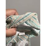 Ann Taylor ✨  Loft Ankle Pants Women Petite 4P Multi Stripe‎ 98% Cotton Cropped Photo 3