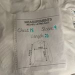 LULULEMON Ebb to Street Short Sleeve Shirt Women's 14 White Workout Tee T Photo 5