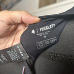 Four Laps Women’s Circuit Sports Bra Black Athletic Wear‎ Medium Photo 4