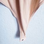 WAYF  Surplice Ribbed Cami Black Bodysuit Photo 7